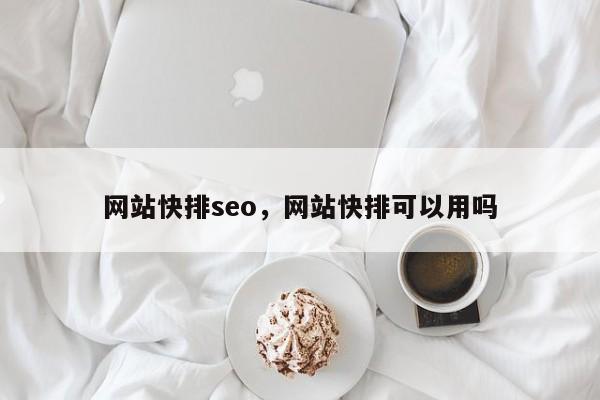 网站快排seo，网站快排可以用吗