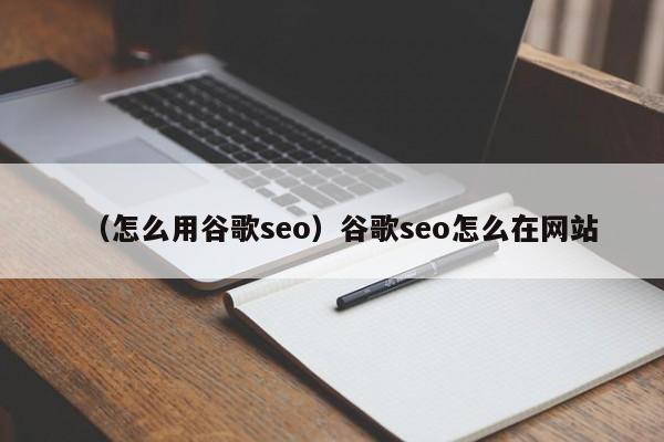 （怎么用谷歌seo）谷歌seo怎么在网站