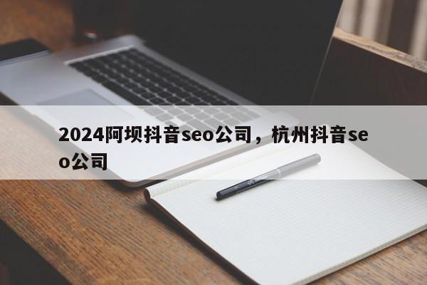 2024阿坝抖音seo公司，杭州抖音seo公司