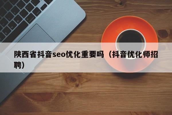 陕西省抖音seo优化重要吗（抖音优化师招聘）