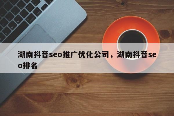 湖南抖音seo推广优化公司，湖南抖音seo排名