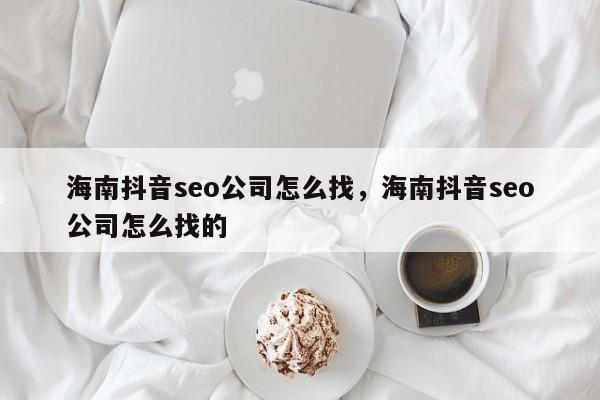 海南抖音seo公司怎么找，海南抖音seo公司怎么找的