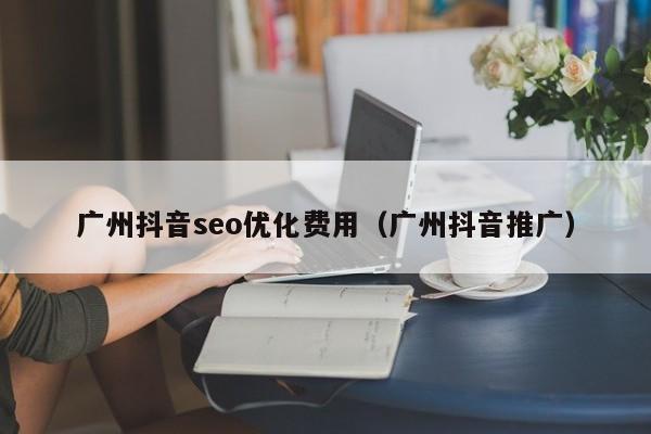 广州抖音seo优化费用（广州抖音推广）