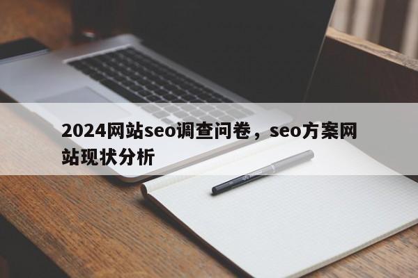 2024网站seo调查问卷，seo方案网站现状分析