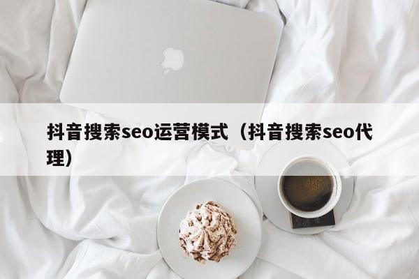 抖音搜索seo运营模式（抖音搜索seo代理）