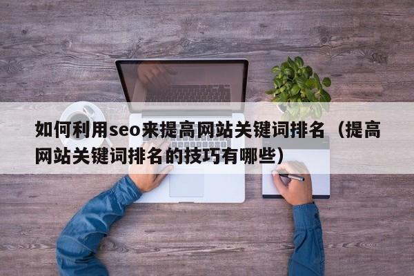 如何利用seo来提高网站关键词排名（提高网站关键词排名的技巧有哪些）