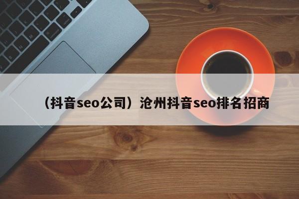 （抖音seo公司）沧州抖音seo排名招商