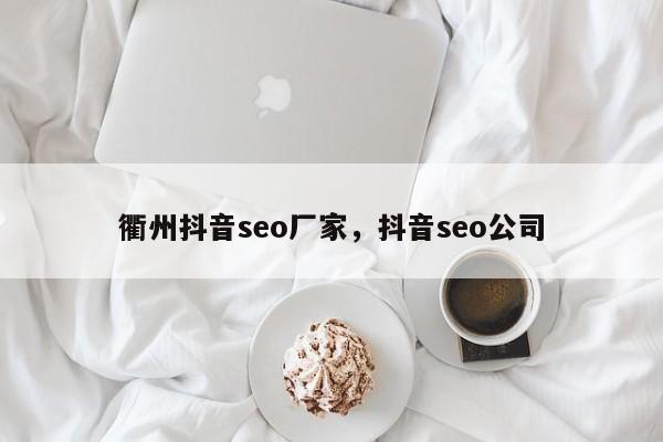 衢州抖音seo厂家，抖音seo公司