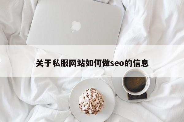 关于私服网站如何做seo的信息