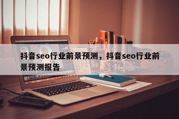 抖音seo行业前景预测，抖音seo行业前景预测报告