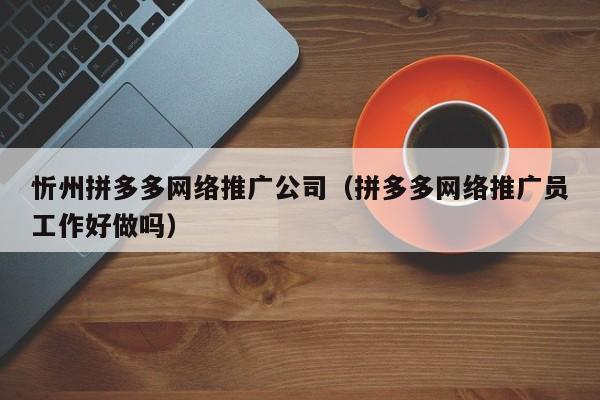 忻州拼多多网络推广公司（拼多多网络推广员工作好做吗）