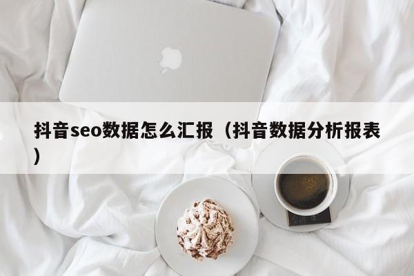 抖音seo数据怎么汇报（抖音数据分析报表）