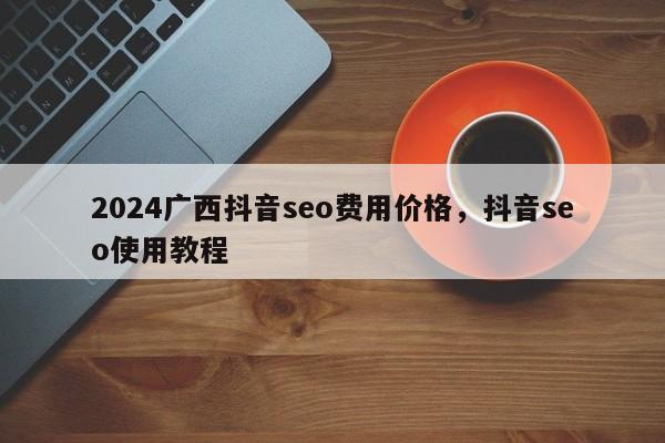 2024广西抖音seo费用价格，抖音seo使用教程