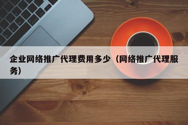 企业网络推广代理费用多少（网络推广代理服务）