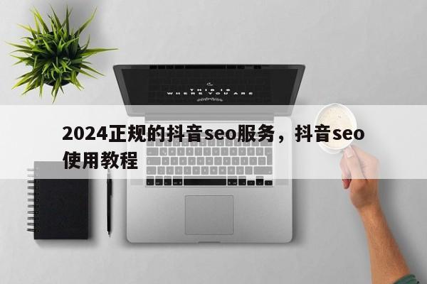 2024正规的抖音seo服务，抖音seo使用教程