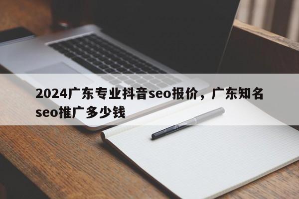 2024广东专业抖音seo报价，广东知名seo推广多少钱