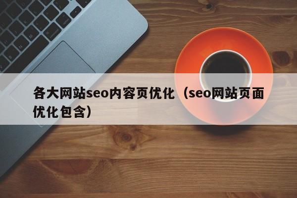 各大网站seo内容页优化（seo网站页面优化包含）