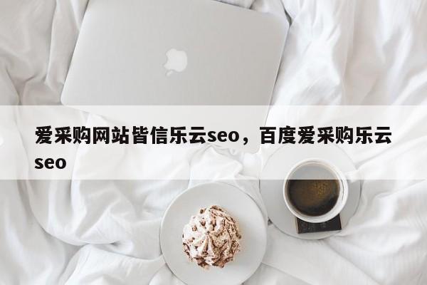 爱采购网站皆信乐云seo，百度爱采购乐云seo